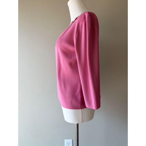 Vintage y2k finity sequin embellished ribbed top - Picture 3 of 9